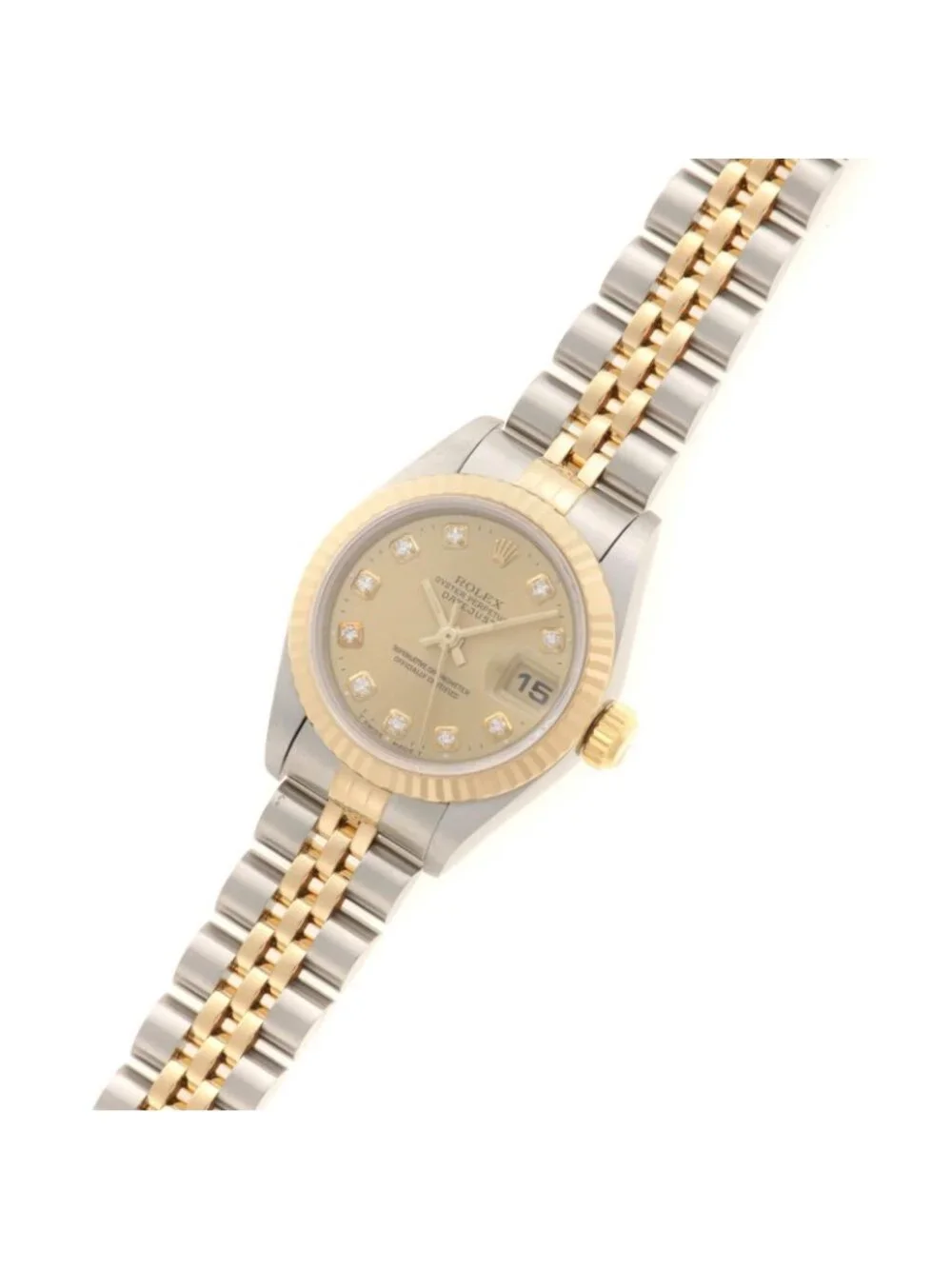 Rolex Datejust YG SS Champagne Automatic Watch